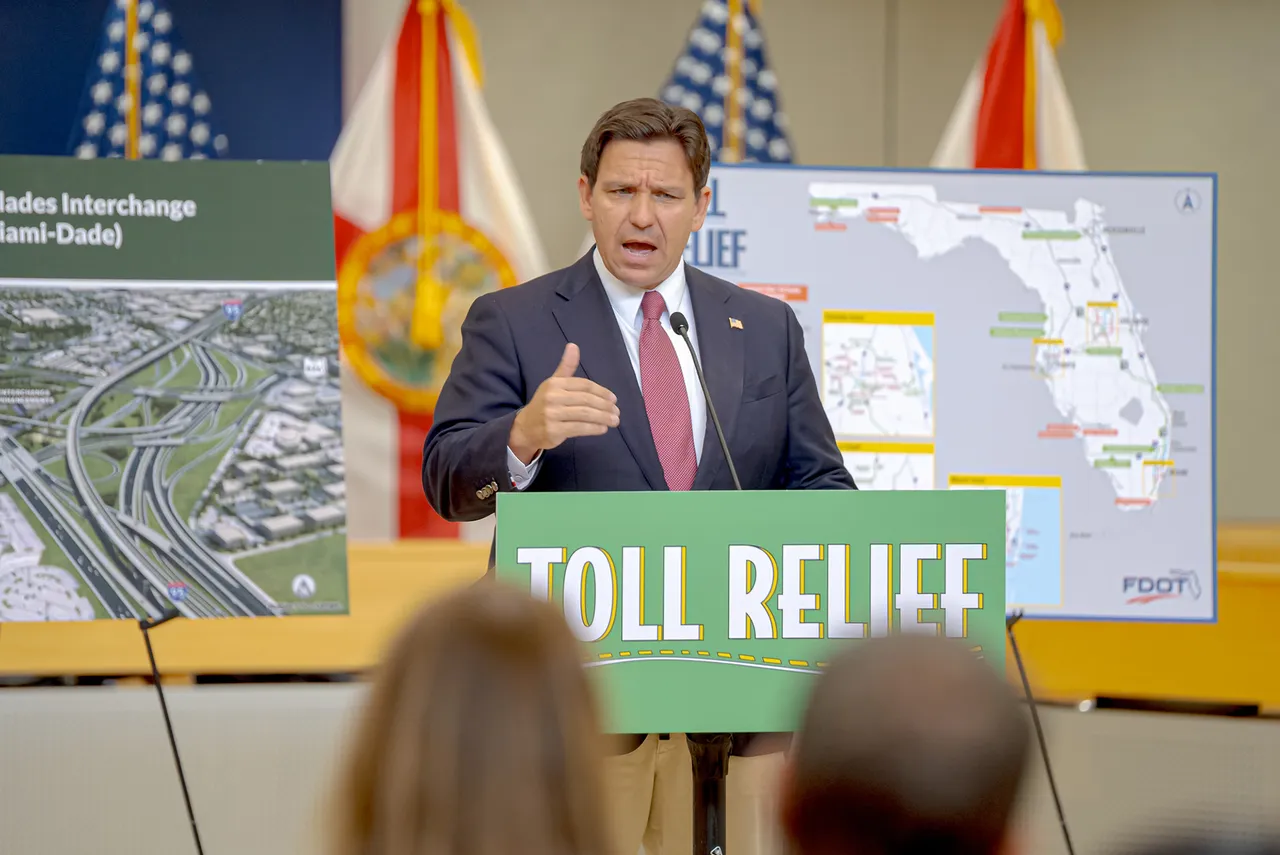 Gov. DeSantis – Toll Relief News Conference, photo 3