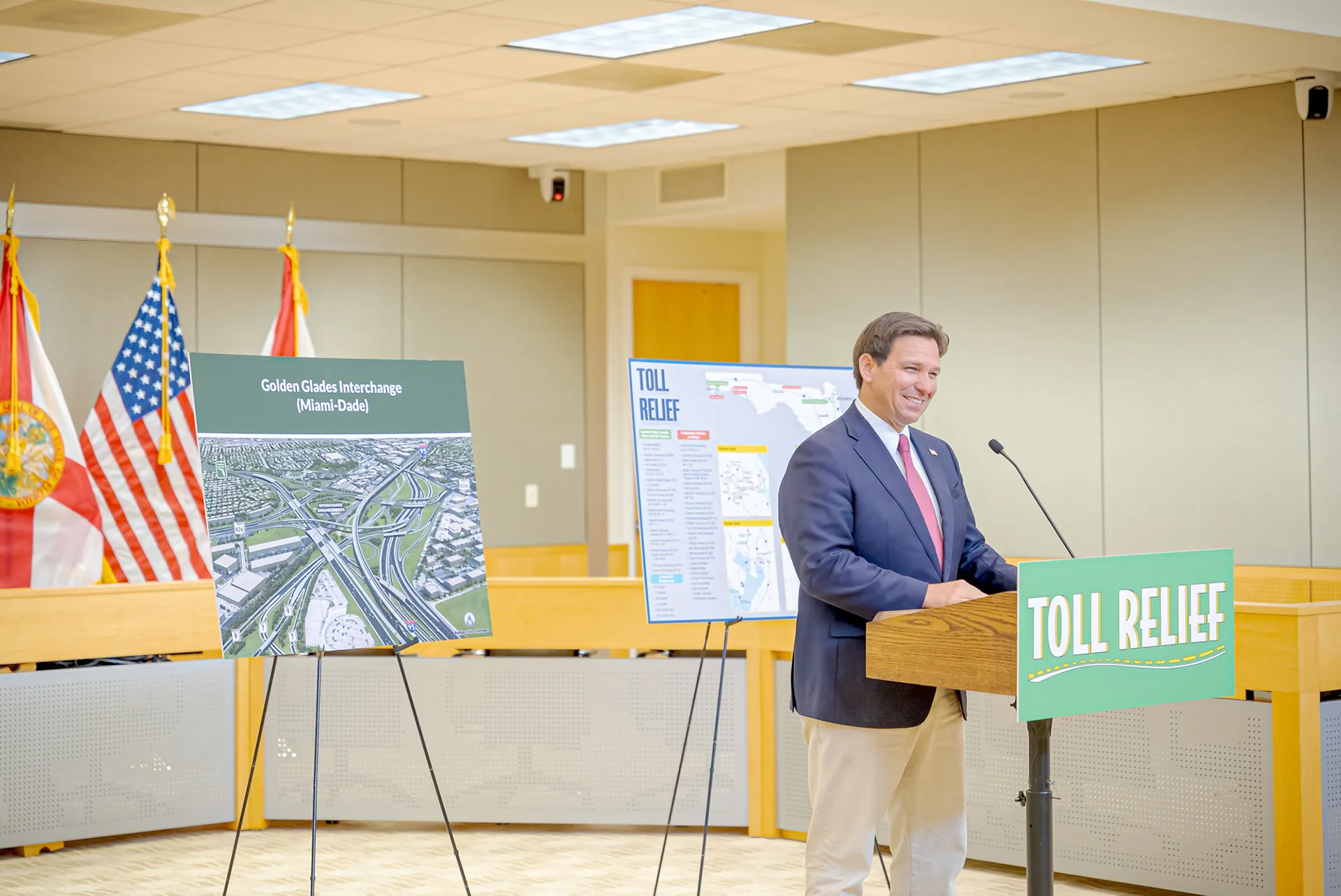 Gov. DeSantis – Toll Relief News Conference, photo 7