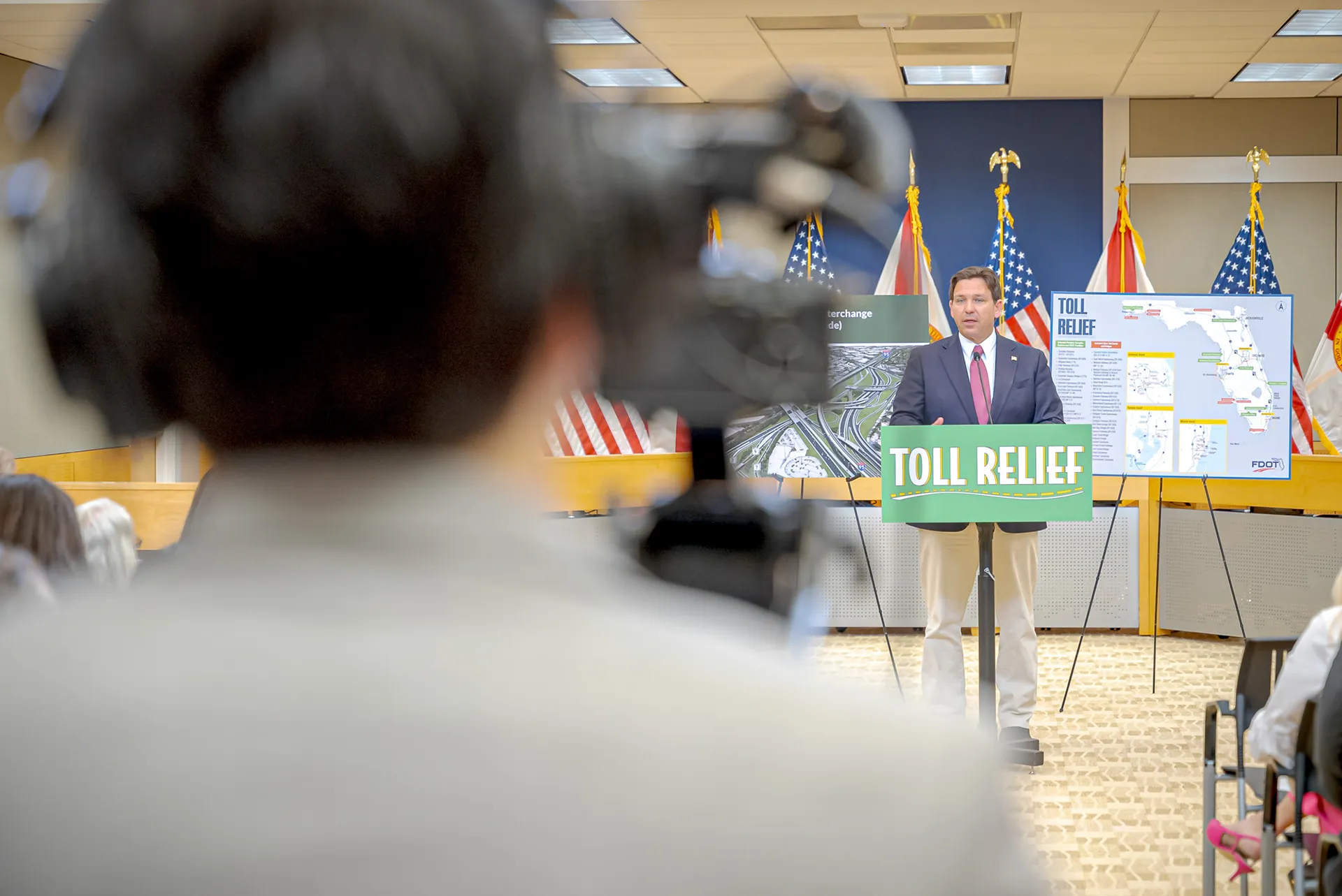 Gov. DeSantis – Toll Relief News Conference, photo 9